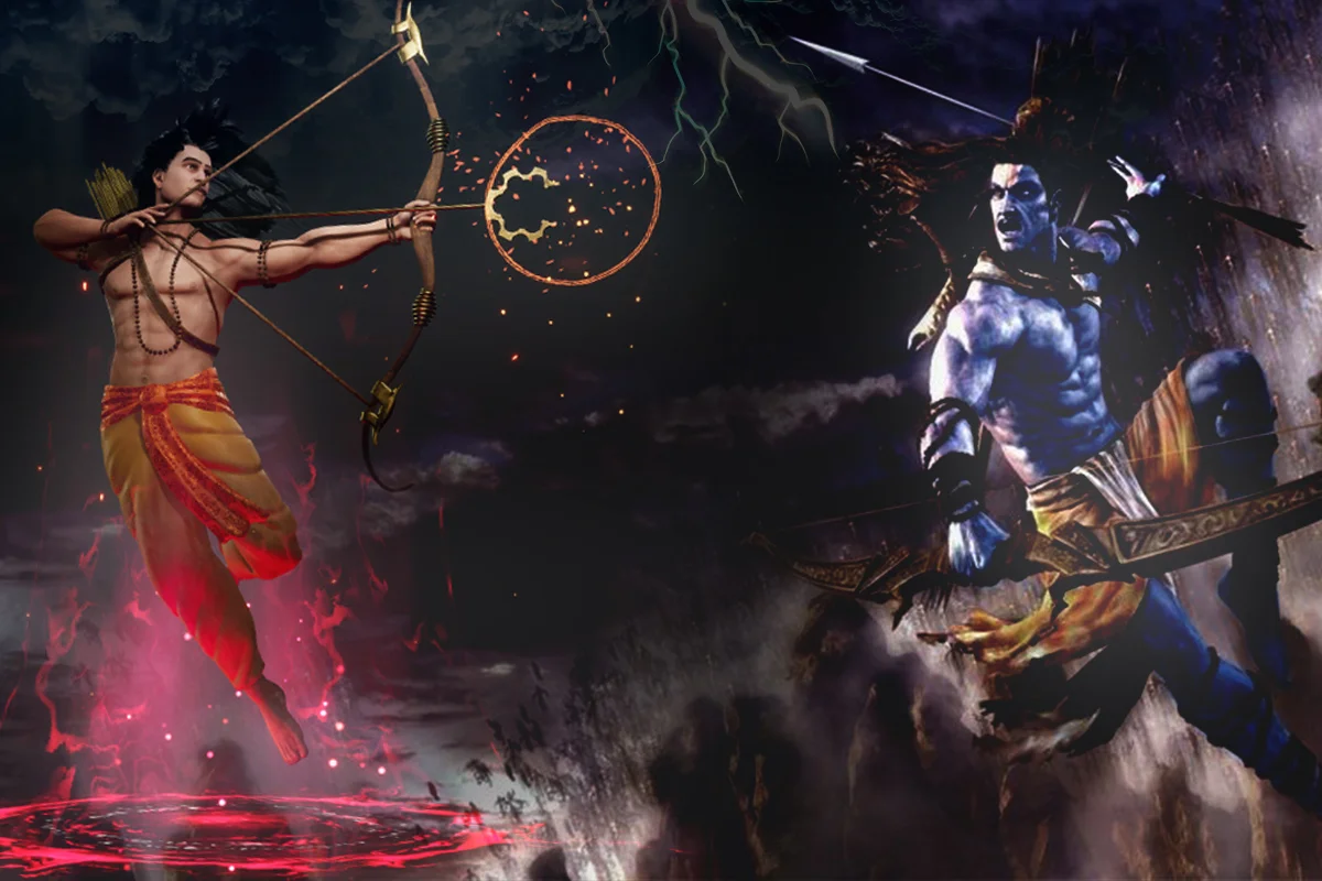 श्री राम एवं महादेव का युद्ध